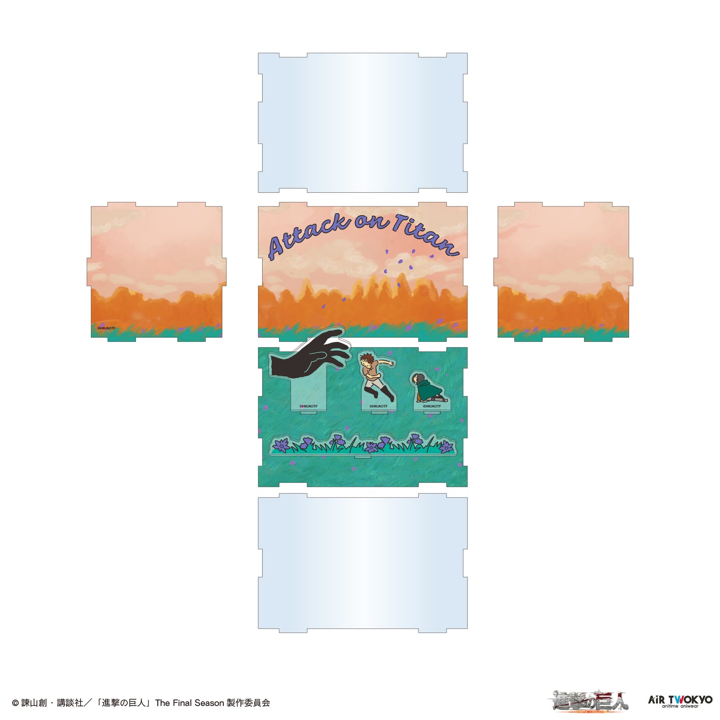 TVアニメ『進撃の巨人』 アクリルジオラマ 1(そんなもん 何度でも巻いてやる)