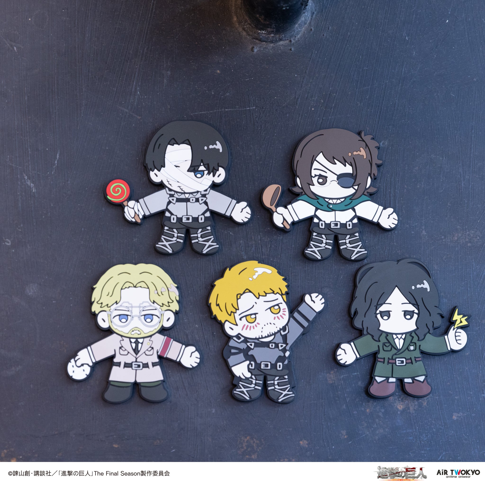 TVアニメ『進撃の巨人』The Final Season 第2弾 「Hug me‼」ラバーマグネットフック