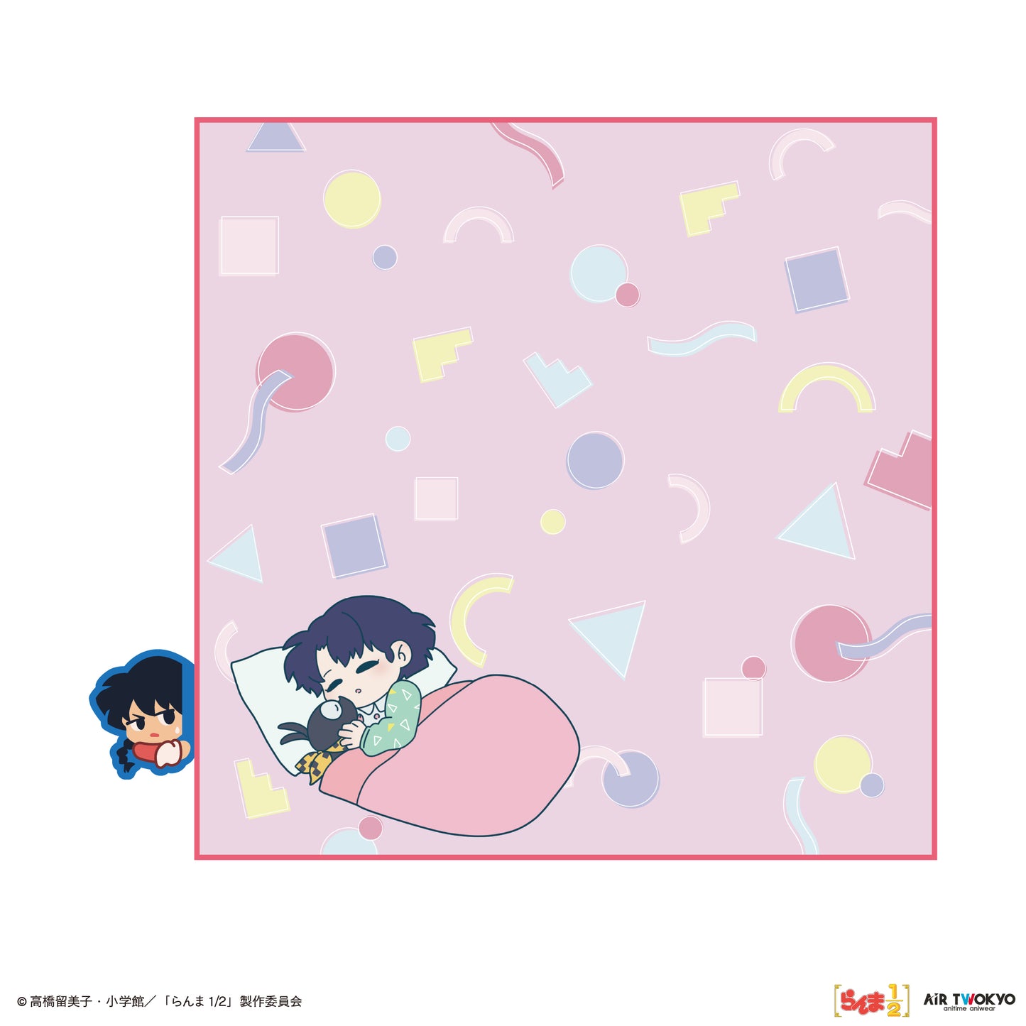 TVアニメ「らんま1/2」第2弾 ぴょこっとハンドタオル