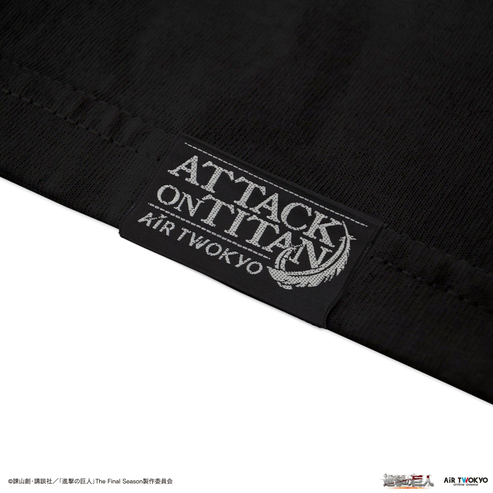 TVアニメ『進撃の巨人』The Final Season ウォールアート第2弾 Tシャツ(リヴァイ)