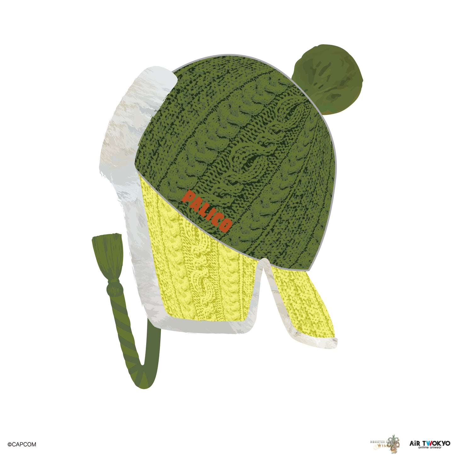 『モンスターハンターワイルズ』オトモアイルーモチーフニットキャップ