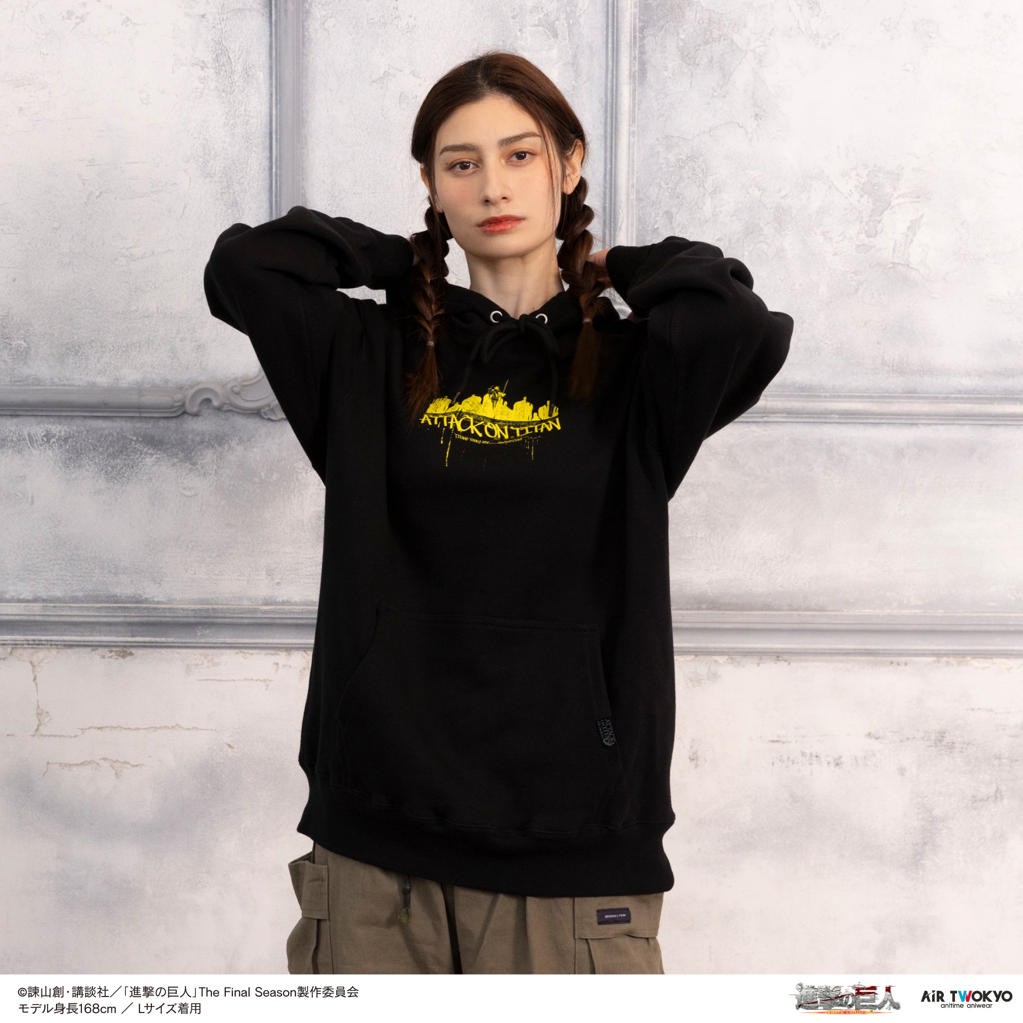 TVアニメ『進撃の巨人』The Final Season ウォールアート第2弾 パーカー(ハンジ)