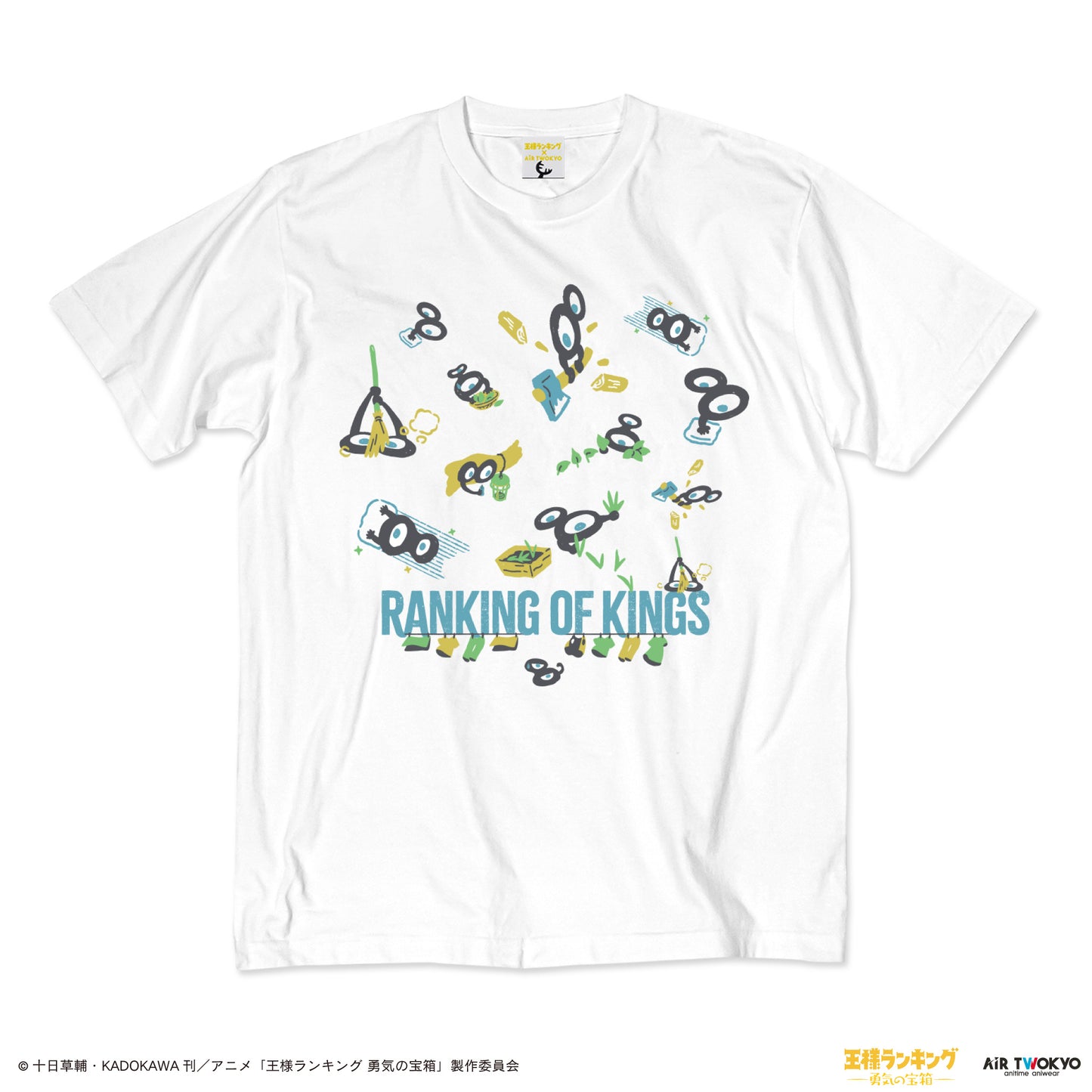 TVアニメ「王様ランキング 勇気の宝箱」シーンイラストTシャツ1