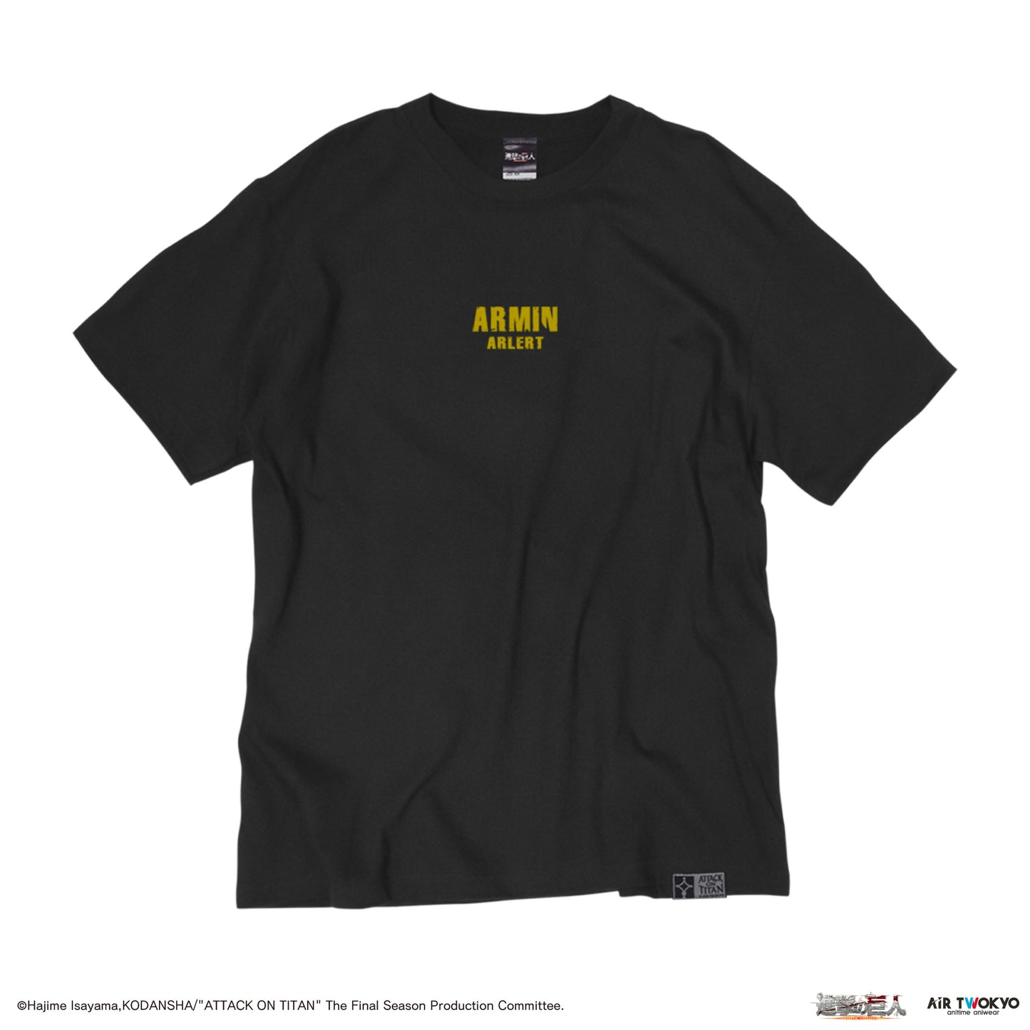 「進撃の巨人」 Season1~3コラージュグラフィックTシャツ　アルミン