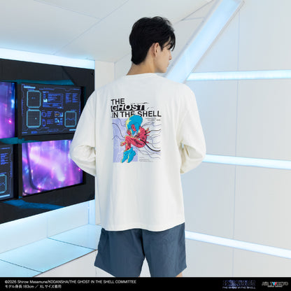 『攻殻機動隊 THE GHOST IN THE SHELL』サイバーグラフィックロングスリーブTシャツ 3（草薙素子）