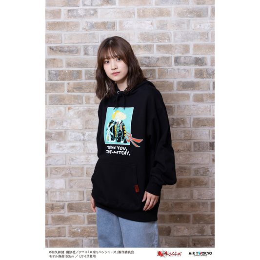 "Tokyo Revengers Tenjiku" Scene Illustration Hoodie2