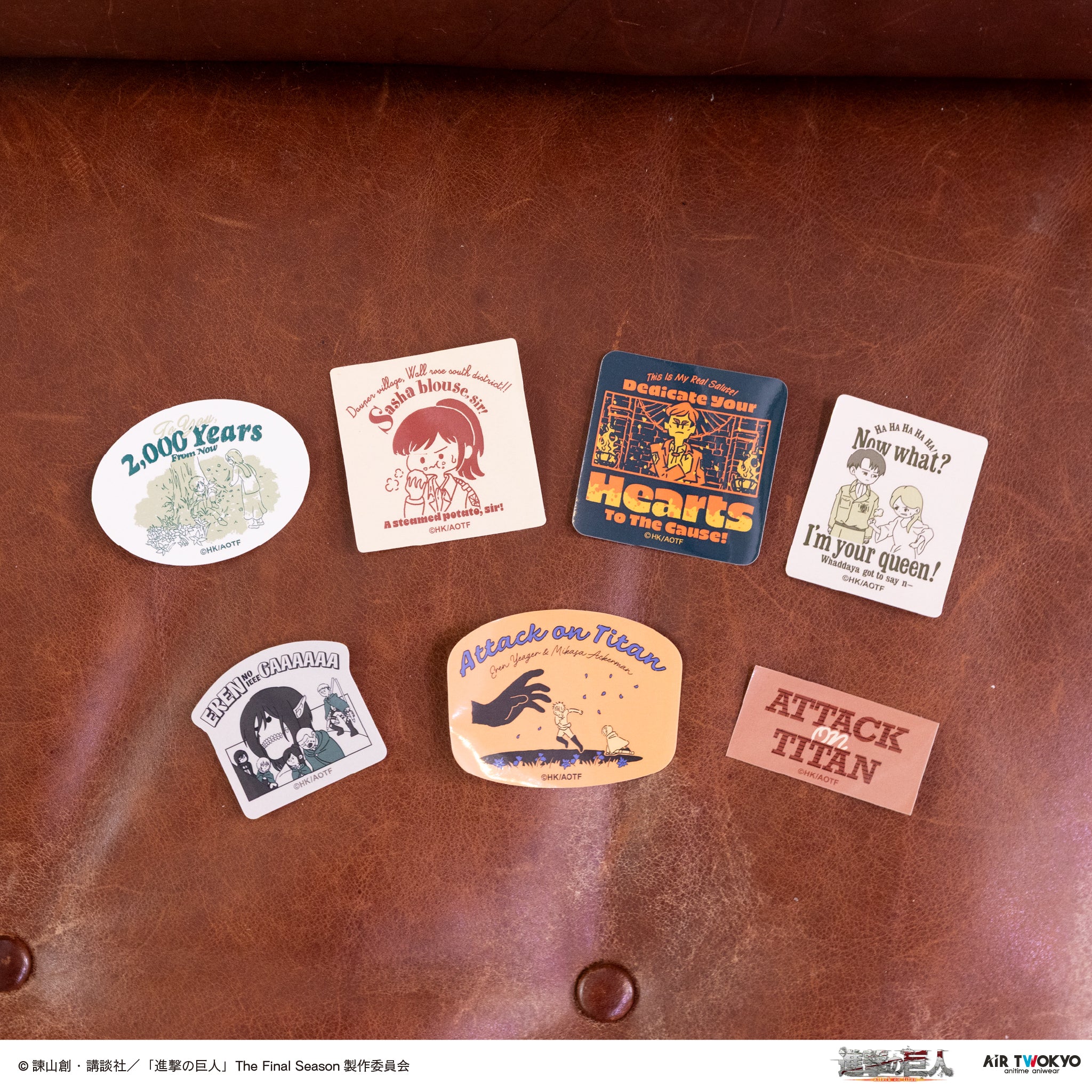 TVアニメ『進撃の巨人』 ステッカーセット