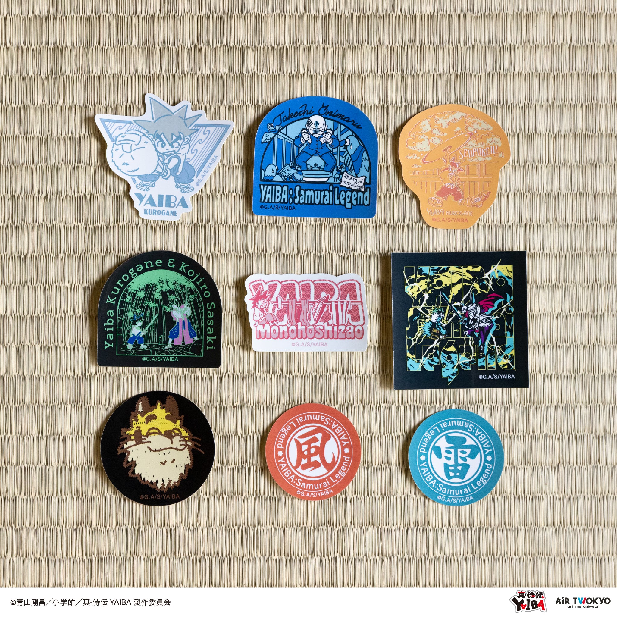 TVアニメ『真·侍伝YAIBA』 第1弾 ステッカーセット