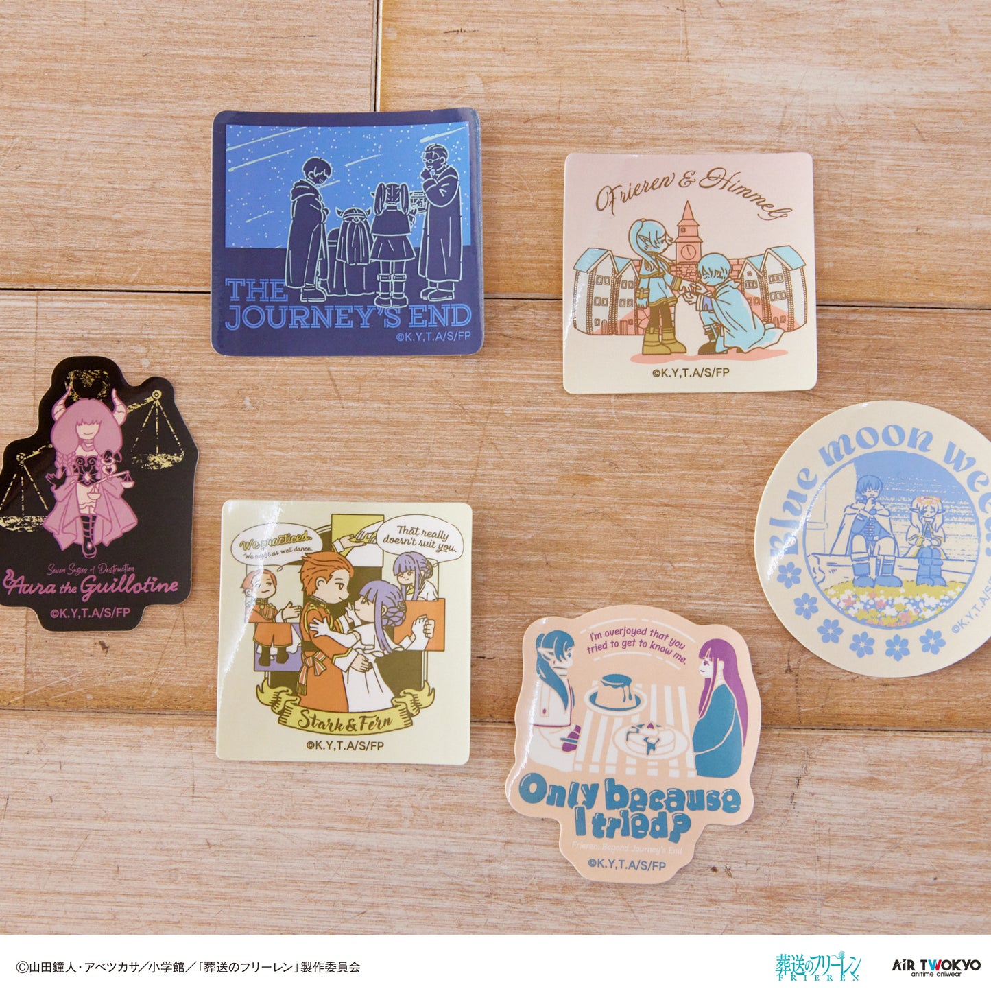 "Frieren: Beyond Journey’s End" Scene Illustration Sticker set