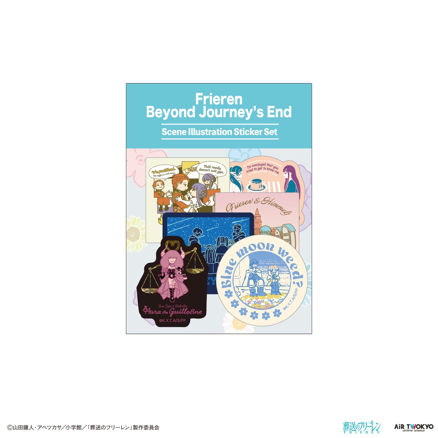 "Frieren: Beyond Journey’s End" Scene Illustration Sticker set