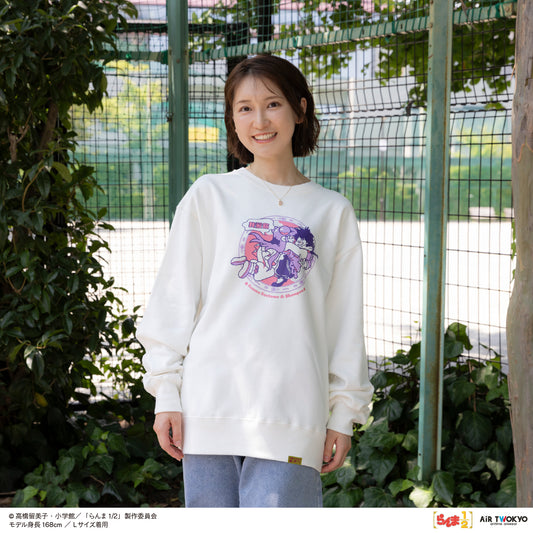 TVアニメ「らんま1/2」第2弾 ポップイラストスウェット 1（早乙女乱馬 & シャンプー）