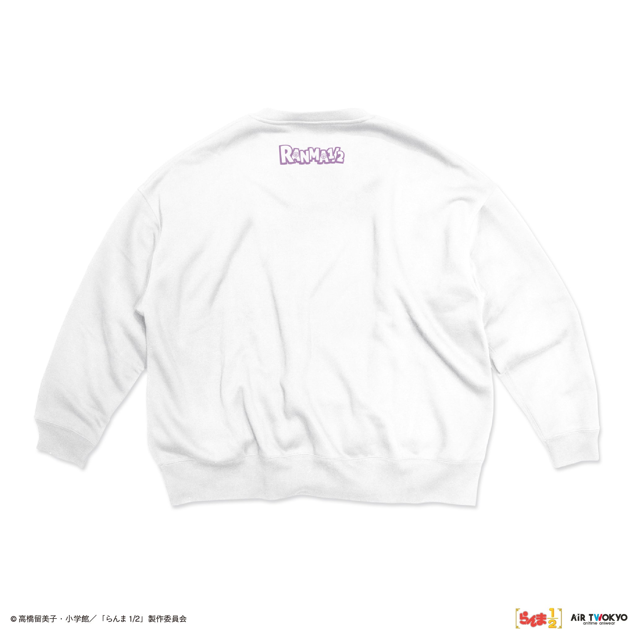TVアニメ「らんま1/2」第2弾 ポップイラストスウェット 1（早乙女乱馬 & シャンプー）