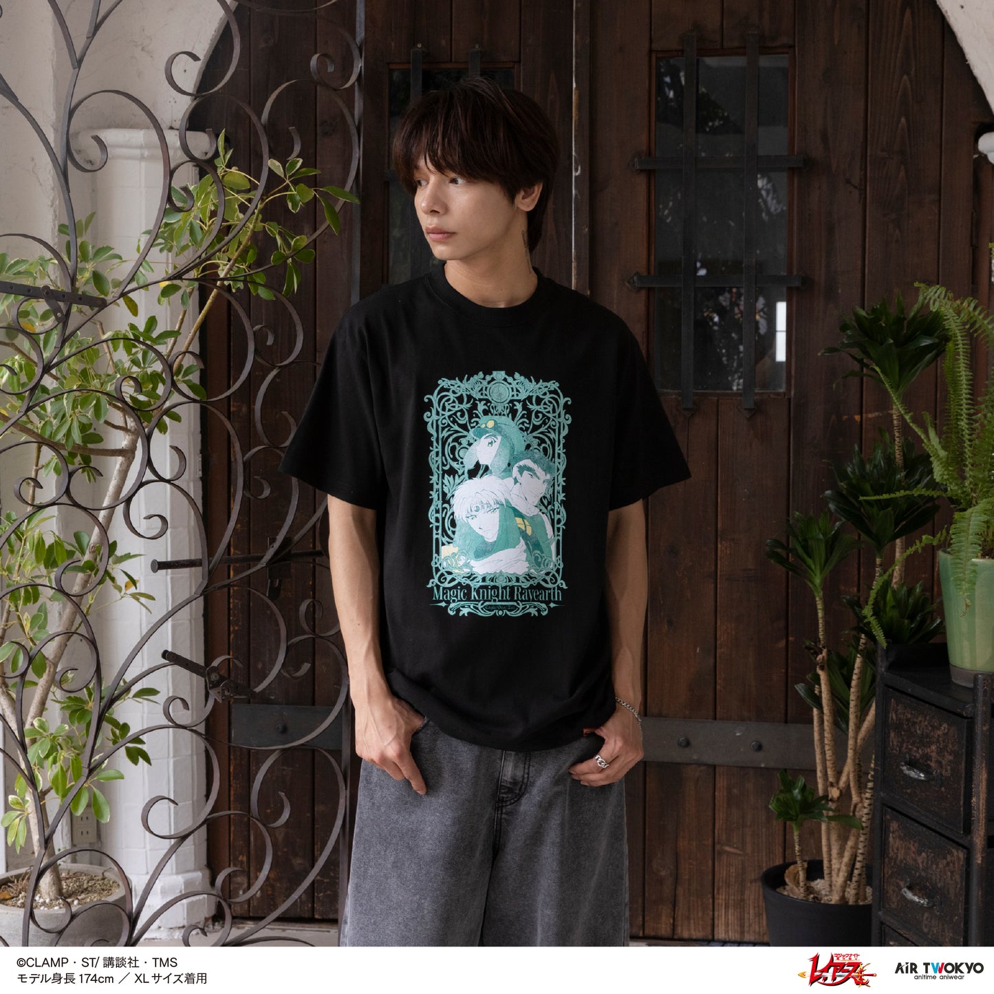 TVアニメ『魔法騎士レイアース』第2弾 デコラティブTシャツ 5（イーグル＆ジェオ＆ザズ）