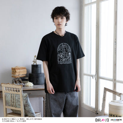 TVアニメ『【推しの子】』第２弾 モノトーンシーンイラストTシャツ 4（有馬かな＆アクア）