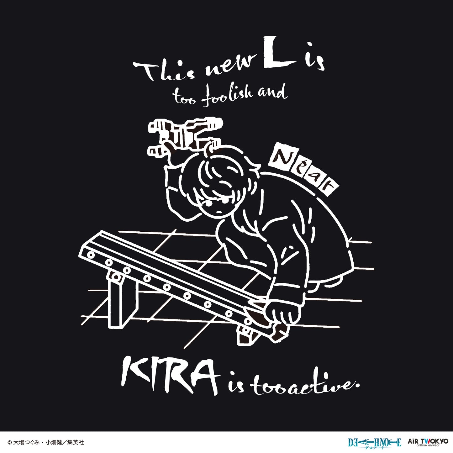 『DEATH NOTE』 第１弾 シーンイラストTシャツ 5（ニア）