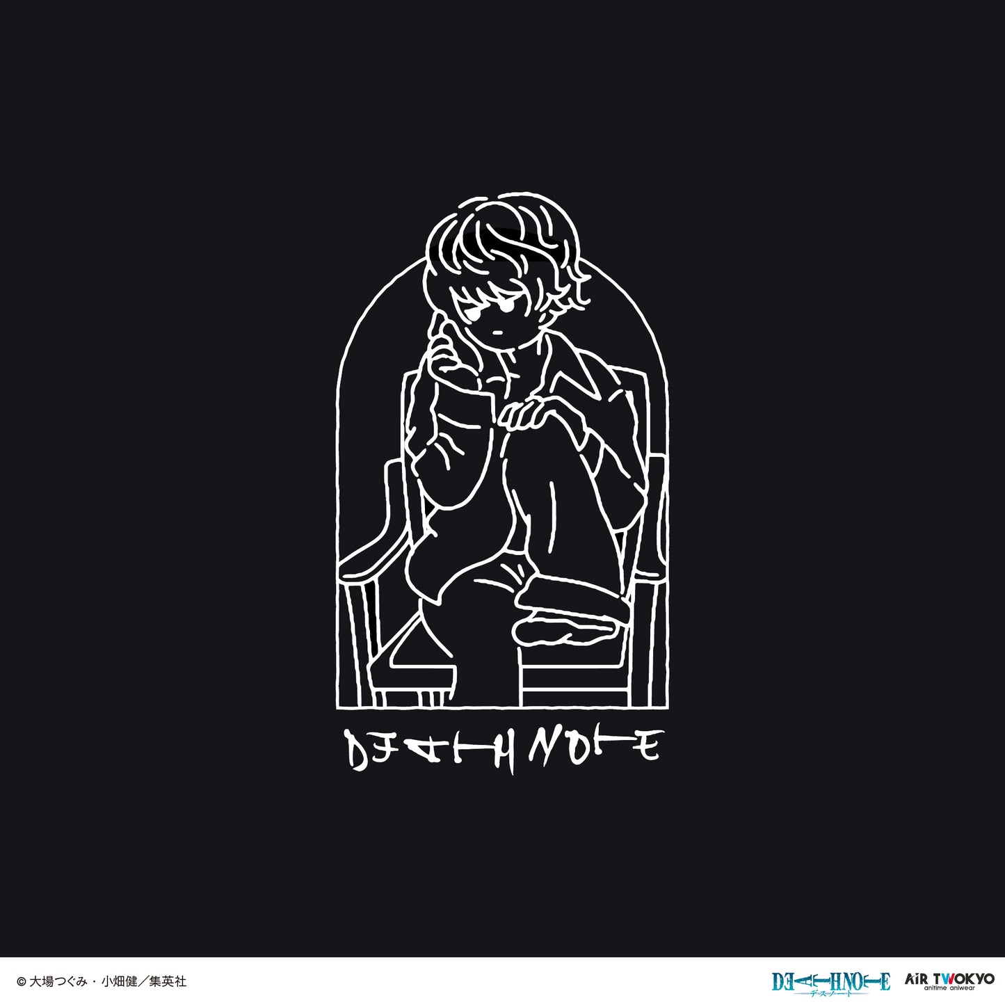 『DEATH NOTE』 第１弾 シーンイラストTシャツ 5（ニア）