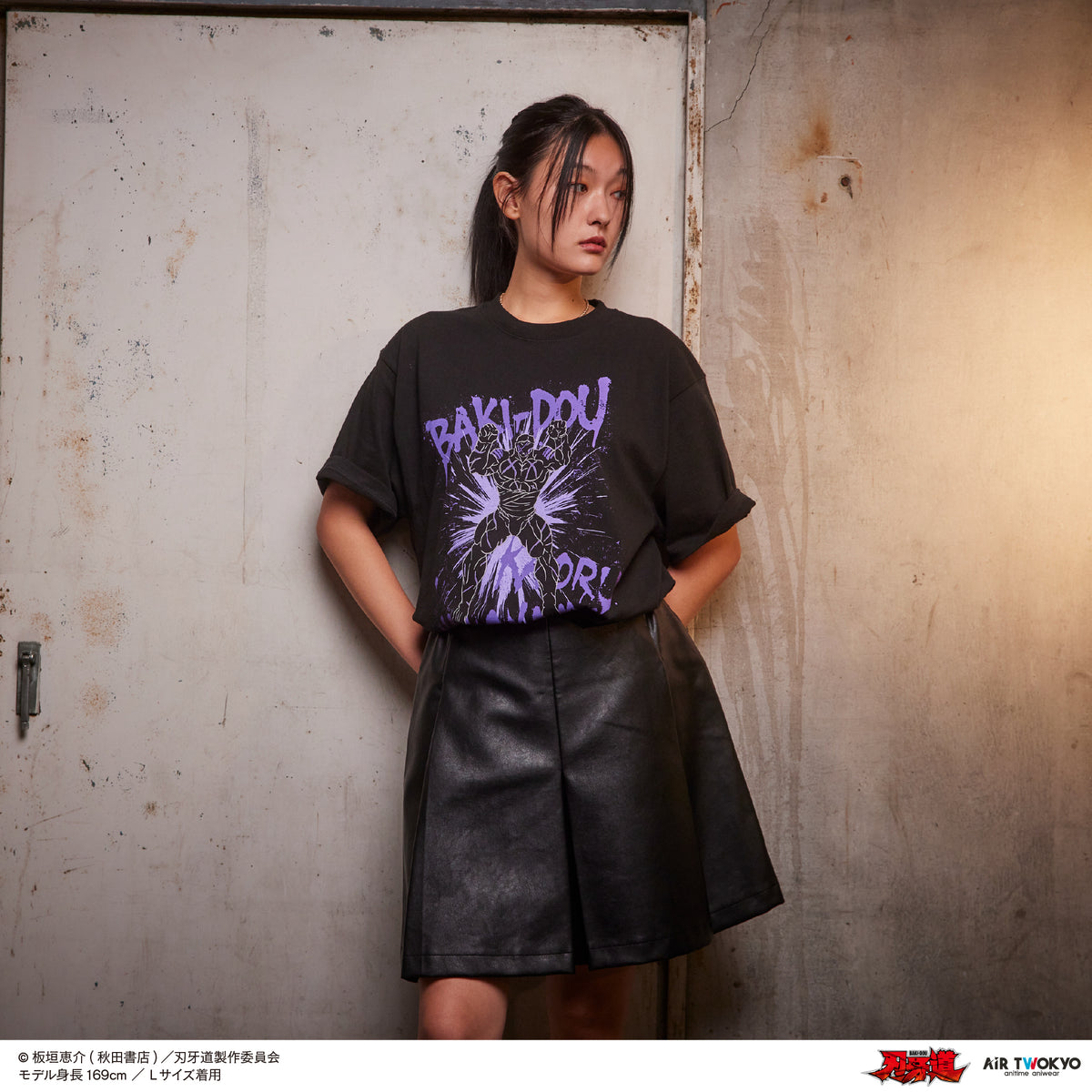 アニメ『刃牙道』シーンイラストTシャツ 6（花山薫）