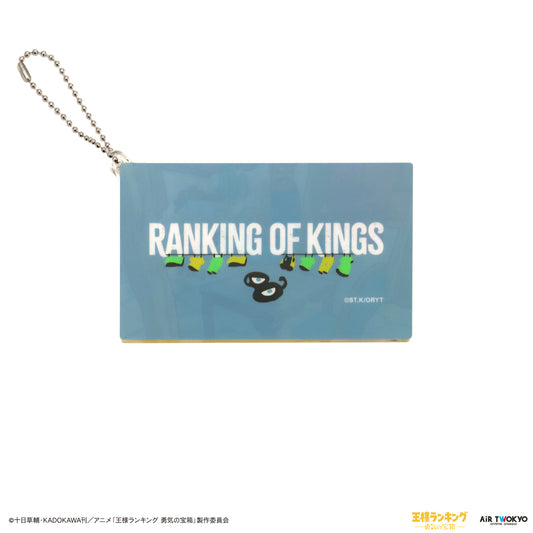 “Ranking of Kings: The Treasure Chest of Courage” Liquid keychain1(Kage and Old woman)