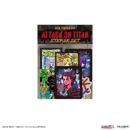  "Attack on Titan" The Final Season Wall Art Sticker Set