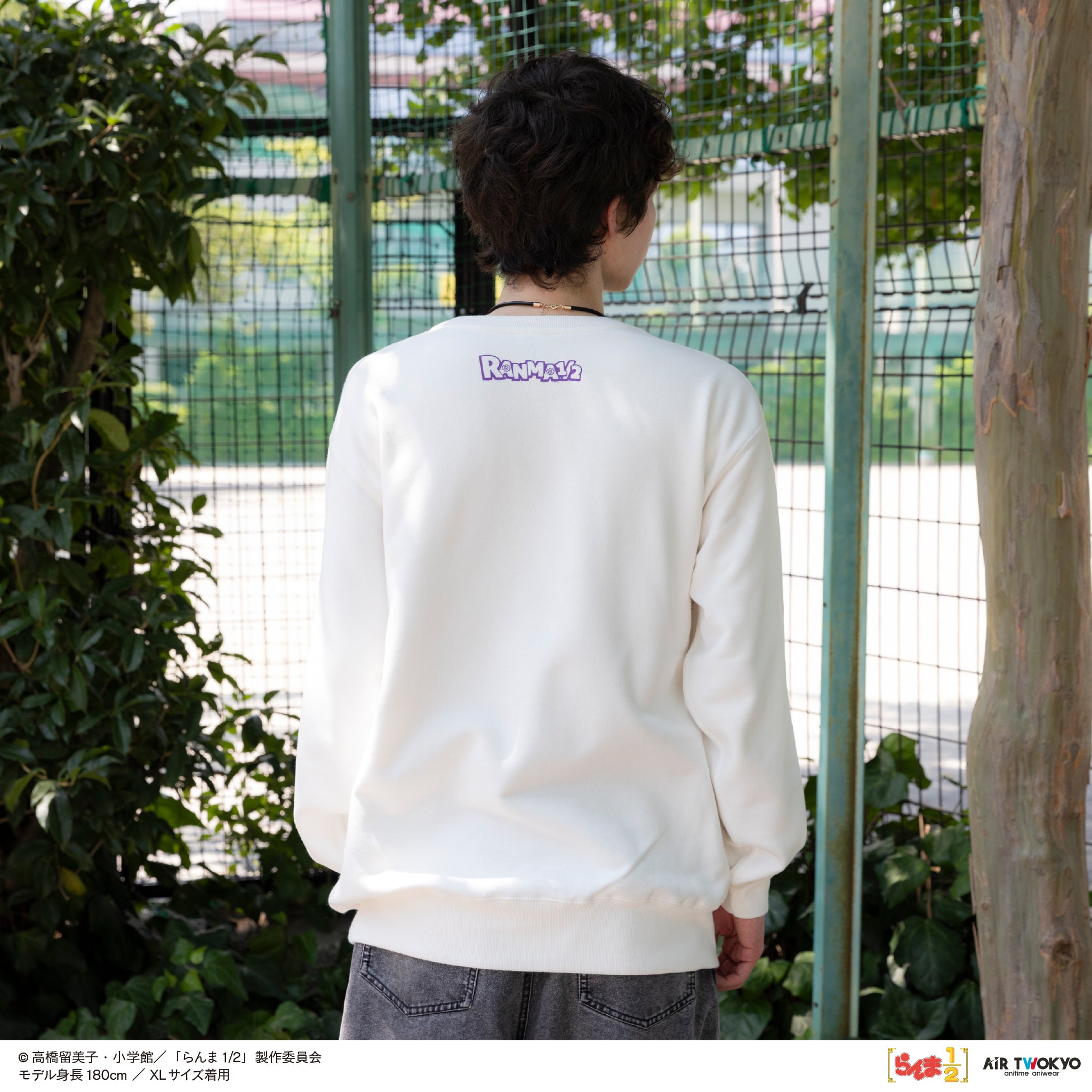 TVアニメ「らんま1/2」第2弾 ポップイラストスウェット 2（早乙女乱馬