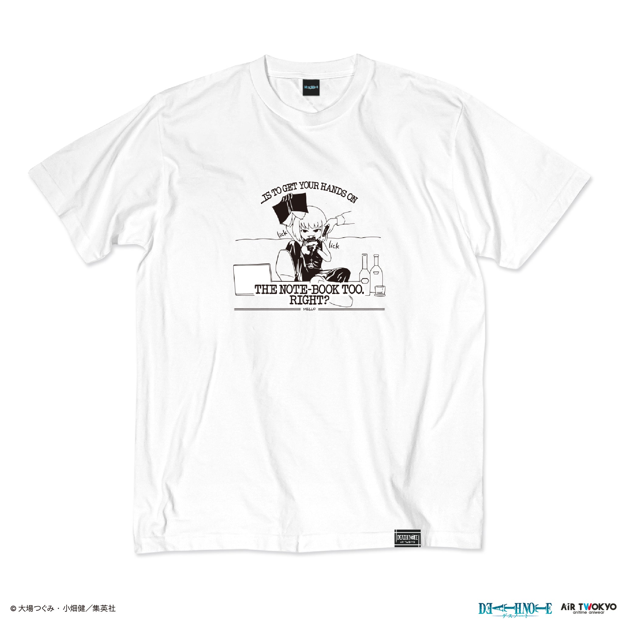 DEATH NOTE』 第1弾 シーンイラストTシャツ 6（メロ） – AIR TWOKYO