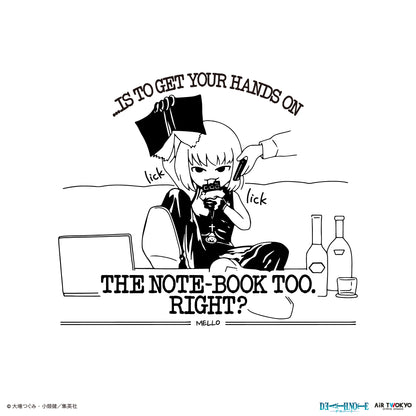 『DEATH NOTE』 第１弾 シーンイラストTシャツ 6（メロ）