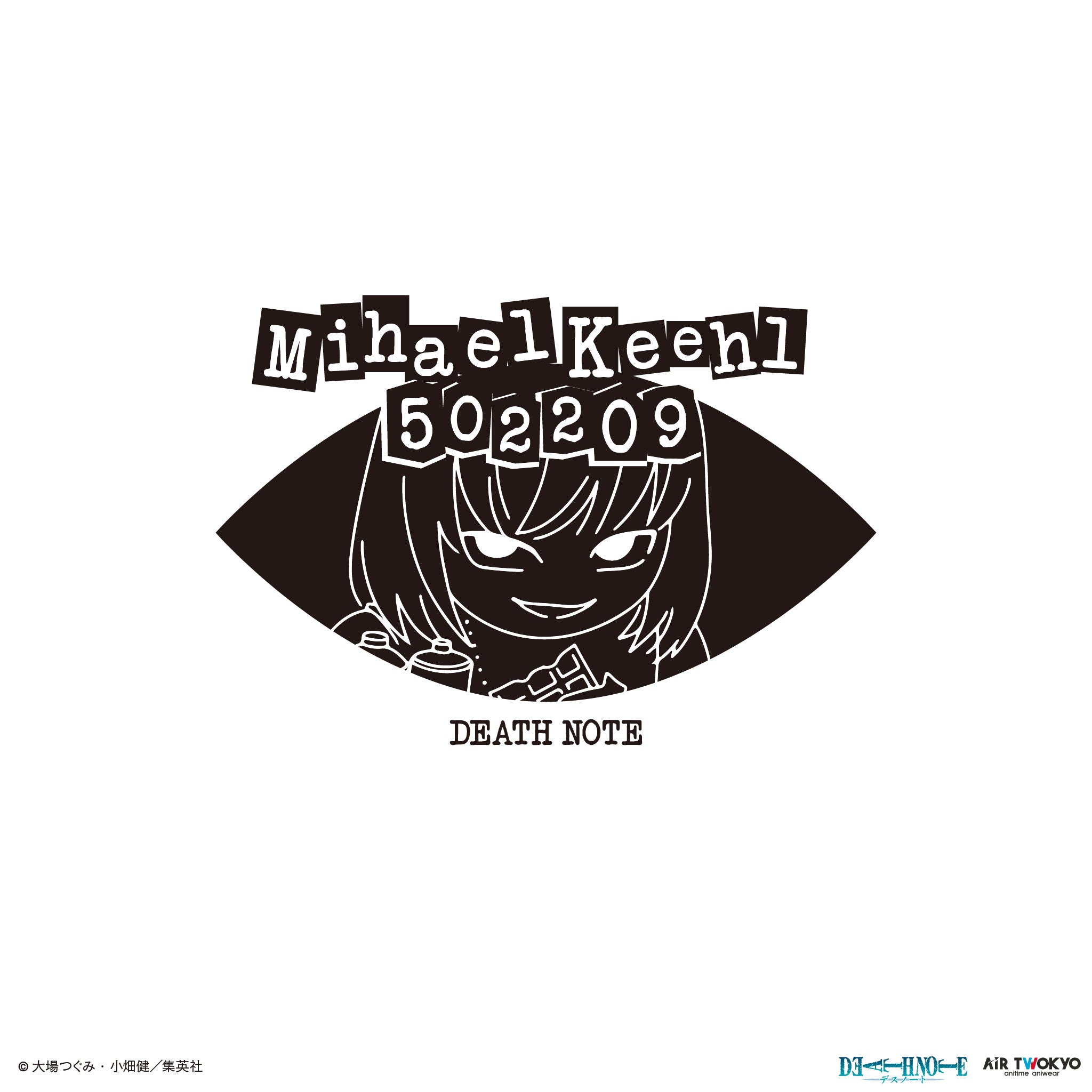 DEATH NOTE』 第1弾 シーンイラストTシャツ 6（メロ） – AIR TWOKYO