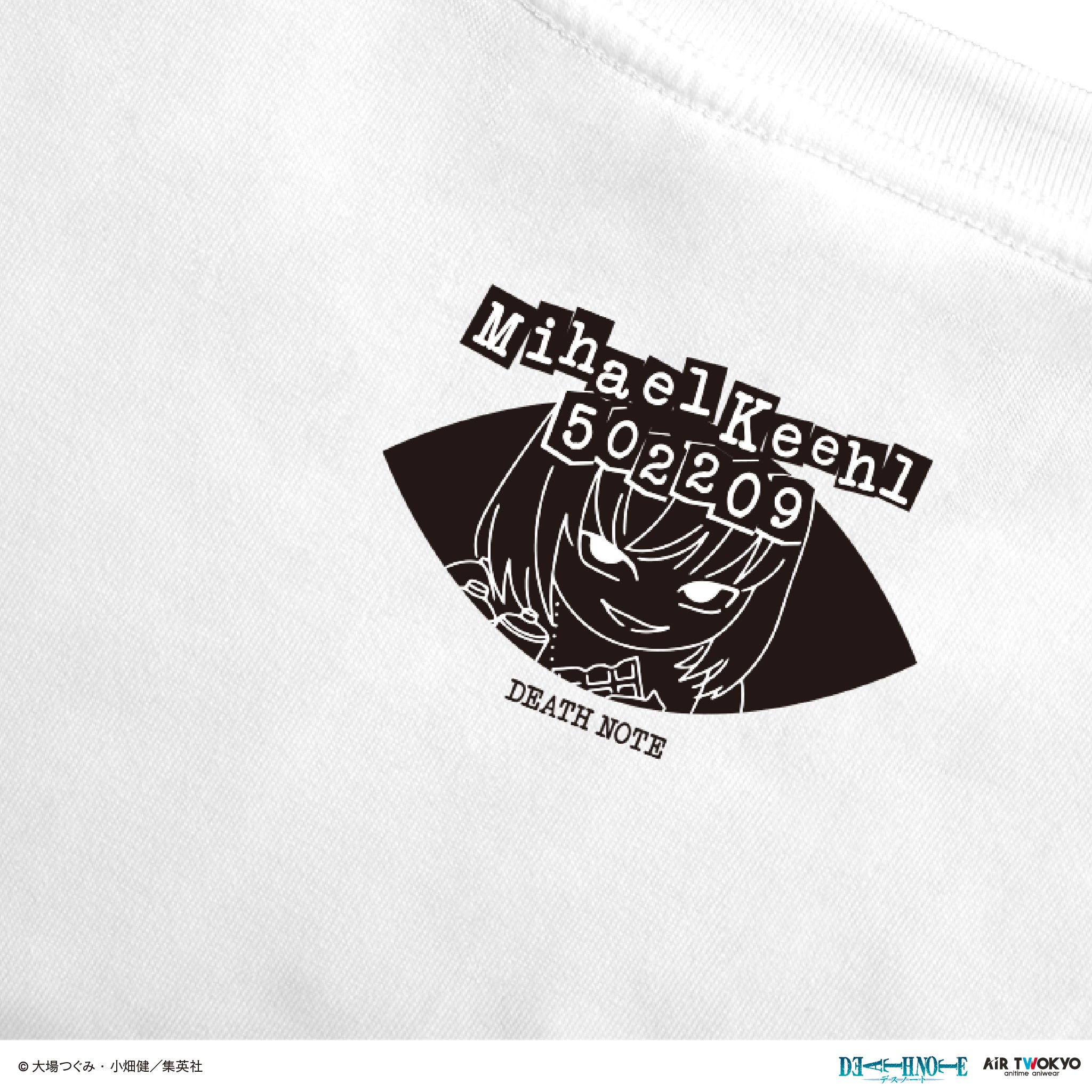 DEATH NOTE』 第1弾 シーンイラストTシャツ 6（メロ） – AIR TWOKYO