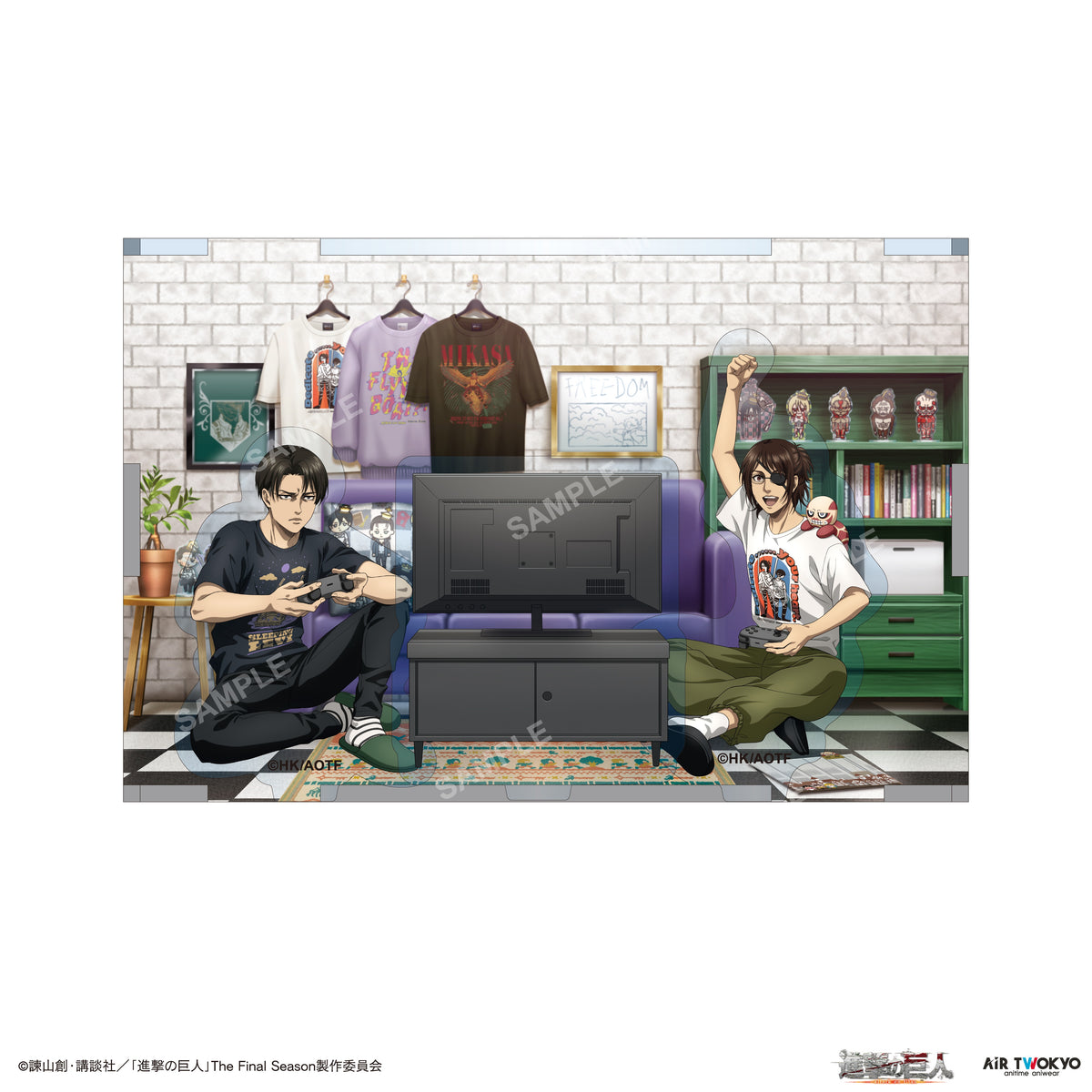 TVアニメ『進撃の巨人』The Final Season 完結編 アクリルジオラマ 2 