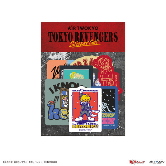 "Tokyo Revengers Tenjiku" Scene Illustration Sticker set