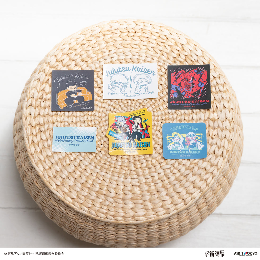 『呪術廻戦』「懐玉・玉折」 第２弾 シーンイラストステッカーセット