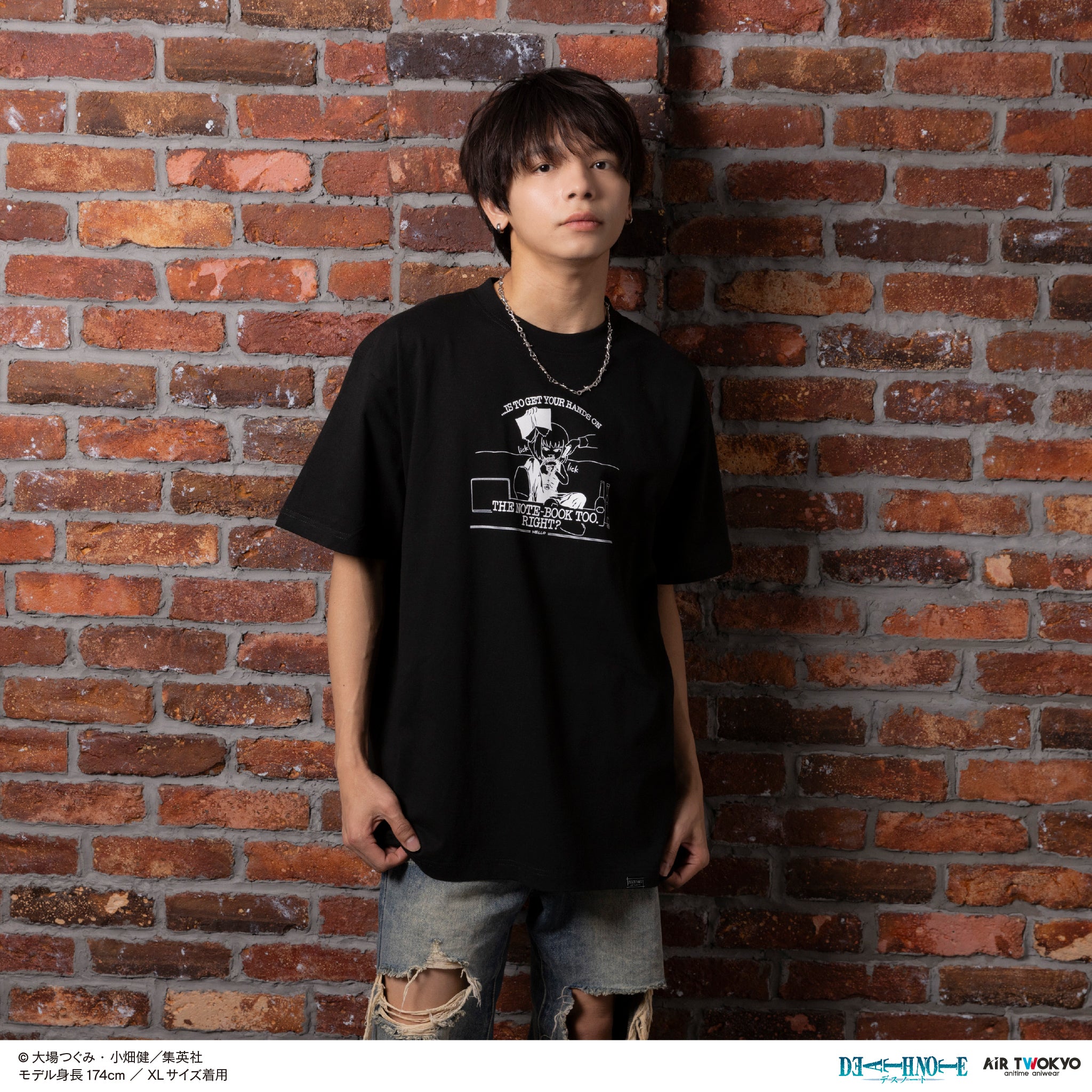 DEATH NOTE』 第1弾 シーンイラストTシャツ 6（メロ） – AIR TWOKYO