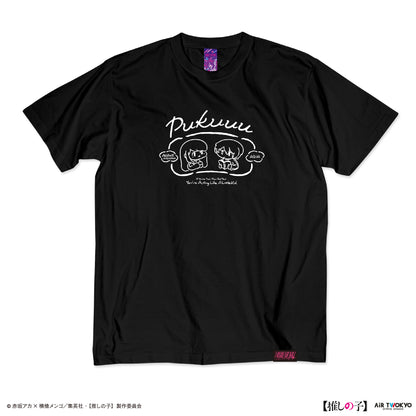 TVアニメ『【推しの子】』第２弾 モノトーンシーンイラストTシャツ 5（黒川あかね＆アクア）