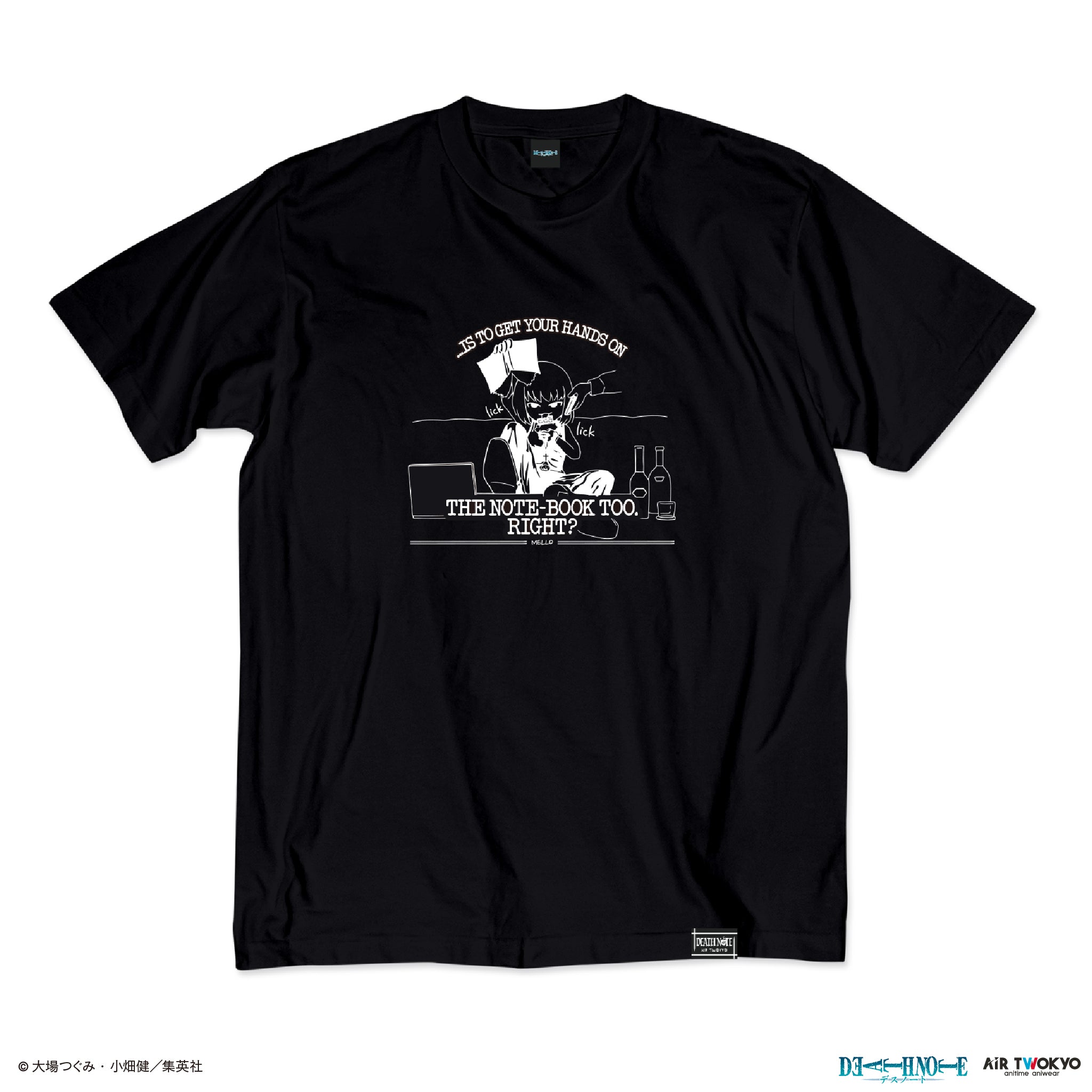 DEATH NOTE デスノート メロ tシャツ DEATH NOTE』 第1弾 シーンイラストTシャツ 6（メロ） – AIR TWOKYO