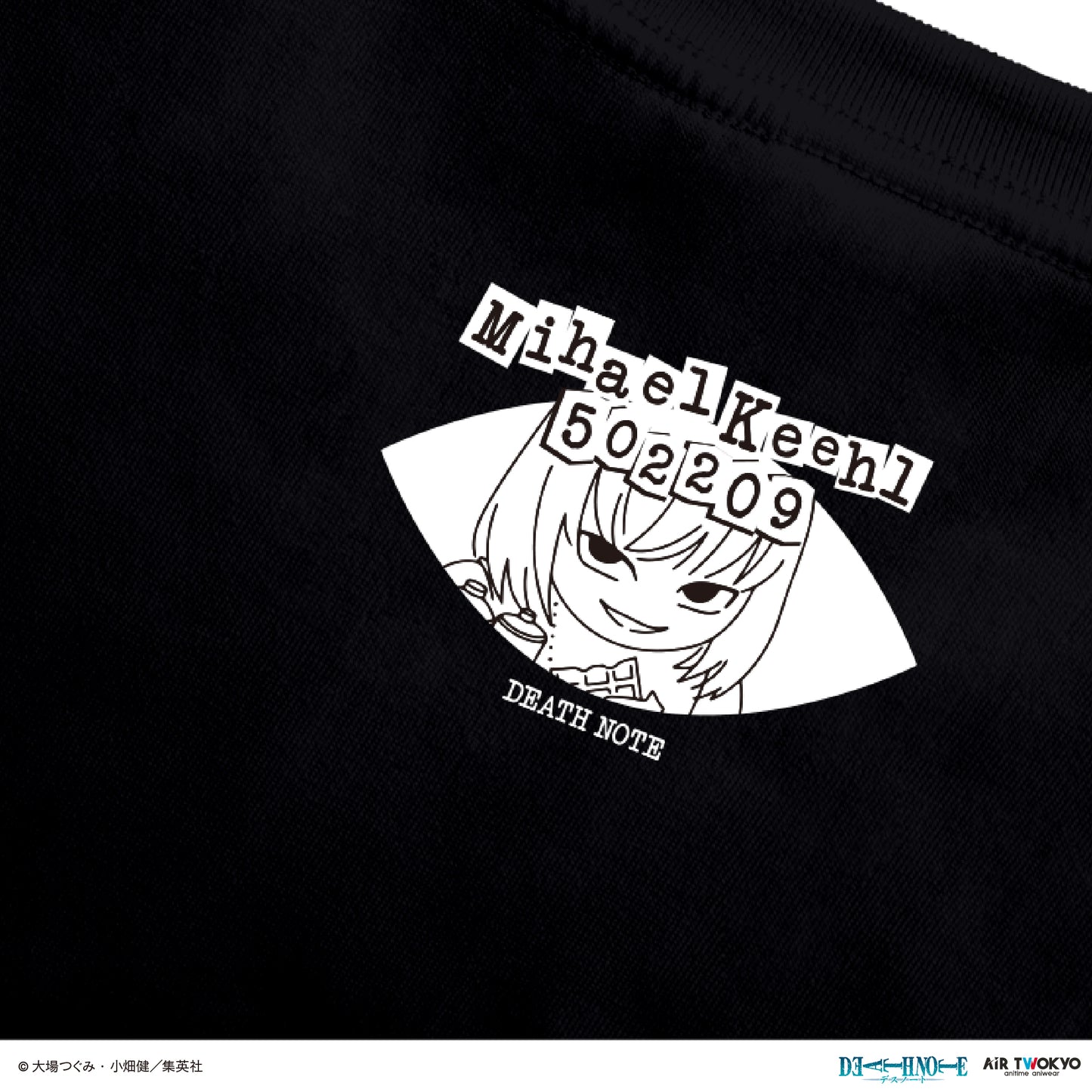 『DEATH NOTE』 第１弾 シーンイラストTシャツ 6（メロ）