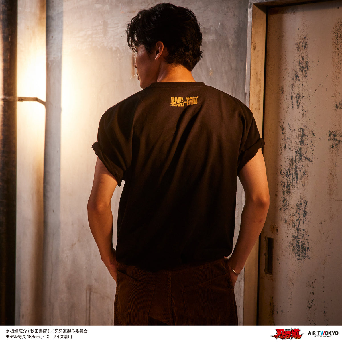 アニメ『刃牙道』シーンイラストTシャツ 7（範馬刃牙・宮本武蔵）