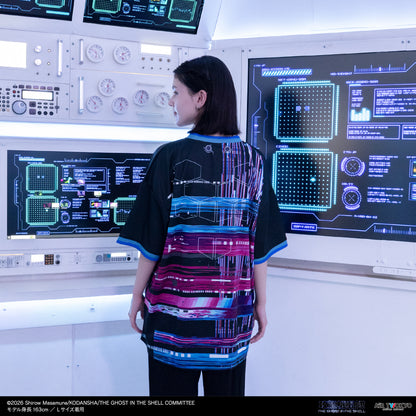 『攻殻機動隊 THE GHOST IN THE SHELL』サイバーグラフィックゲームシャツ