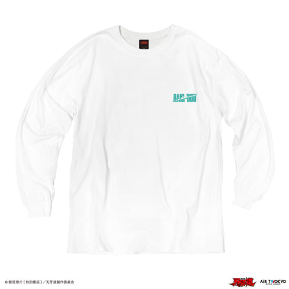 アニメ『刃牙道』シーンイラストロングスリーブTシャツ 1（日がな丸一日を武の中に）