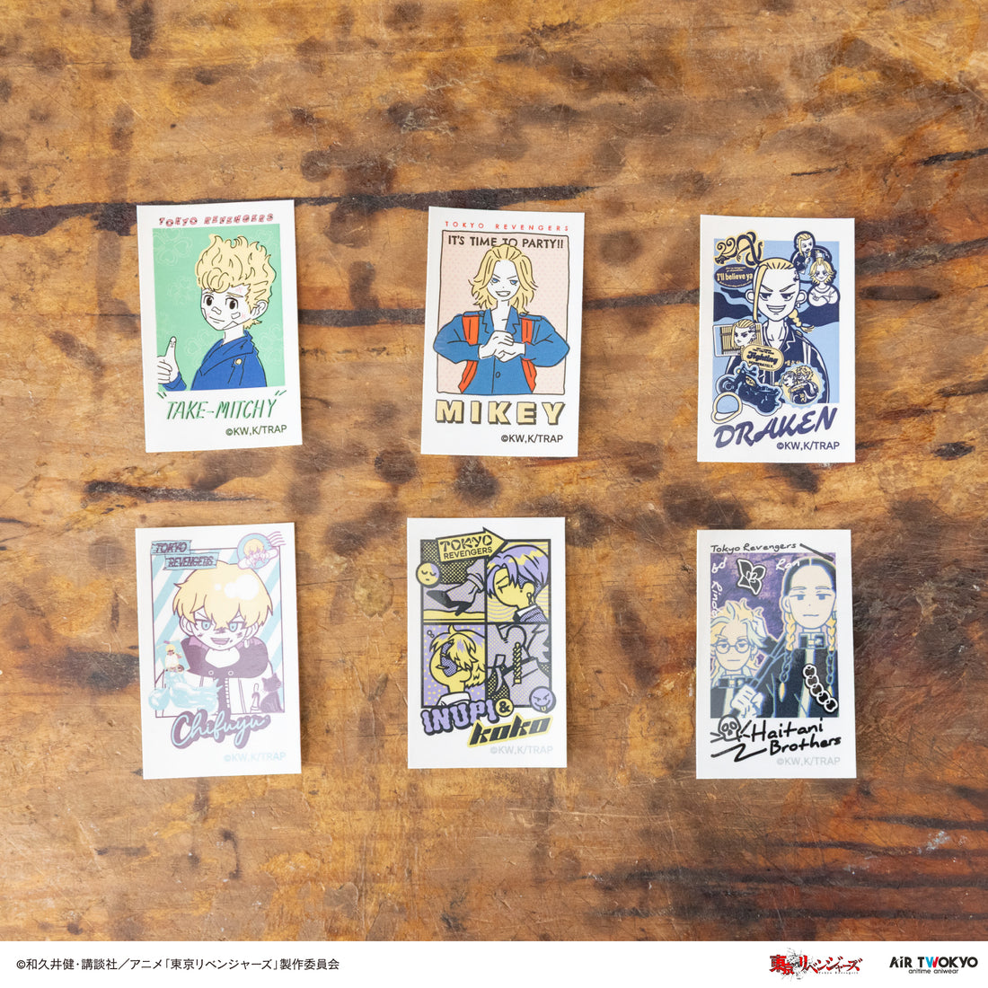 TVアニメ『東京リベンジャーズ』 第3弾 天竺編 チェキフォトステッカーセット