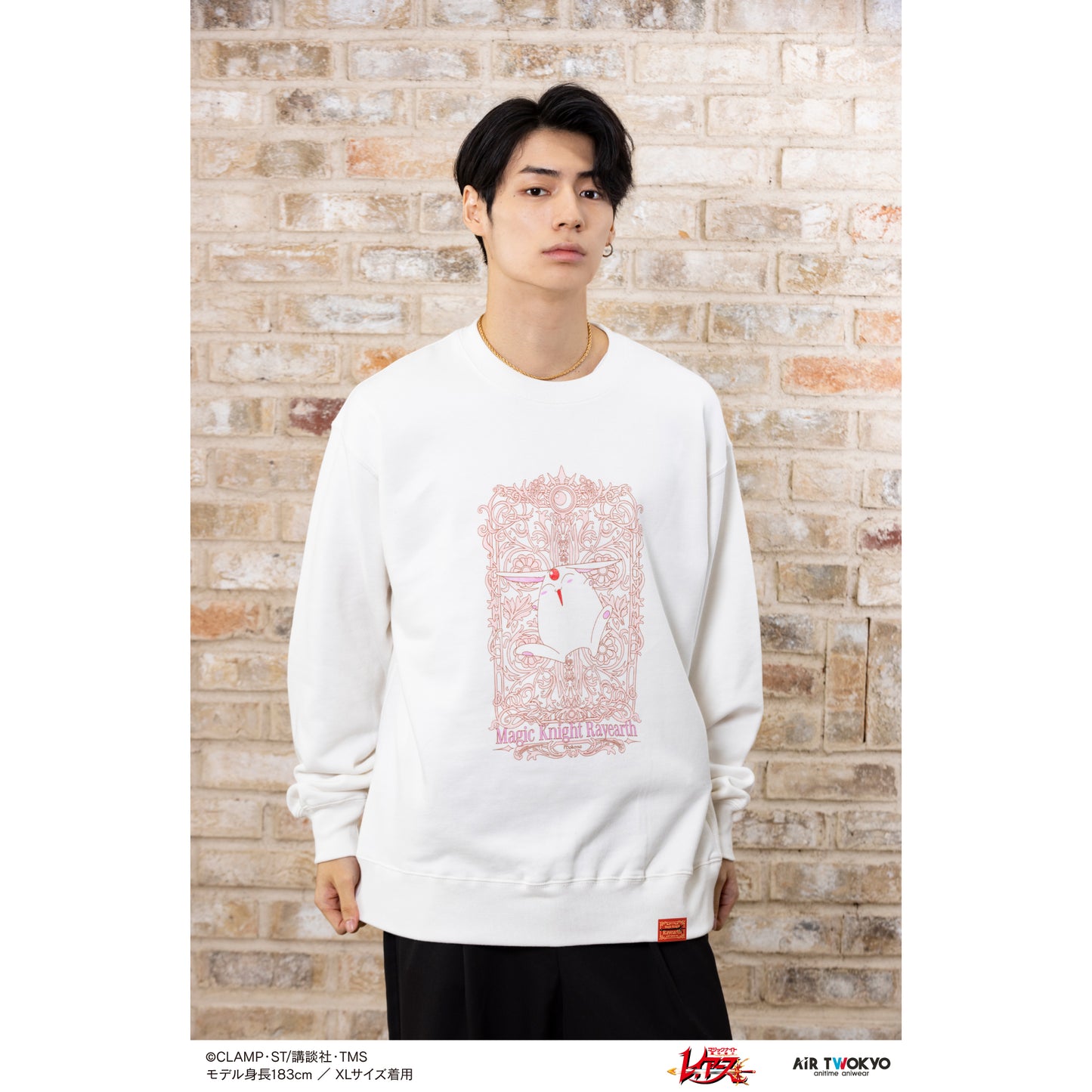 “Magic Knight Rayearth” Vol.1 Decorative Sweatshirt (Mokona)