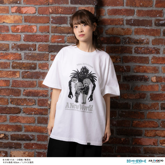 『DEATH NOTE』 第１弾 シーンイラストTシャツ 7（夜神月＆弥海砂＆リューク）