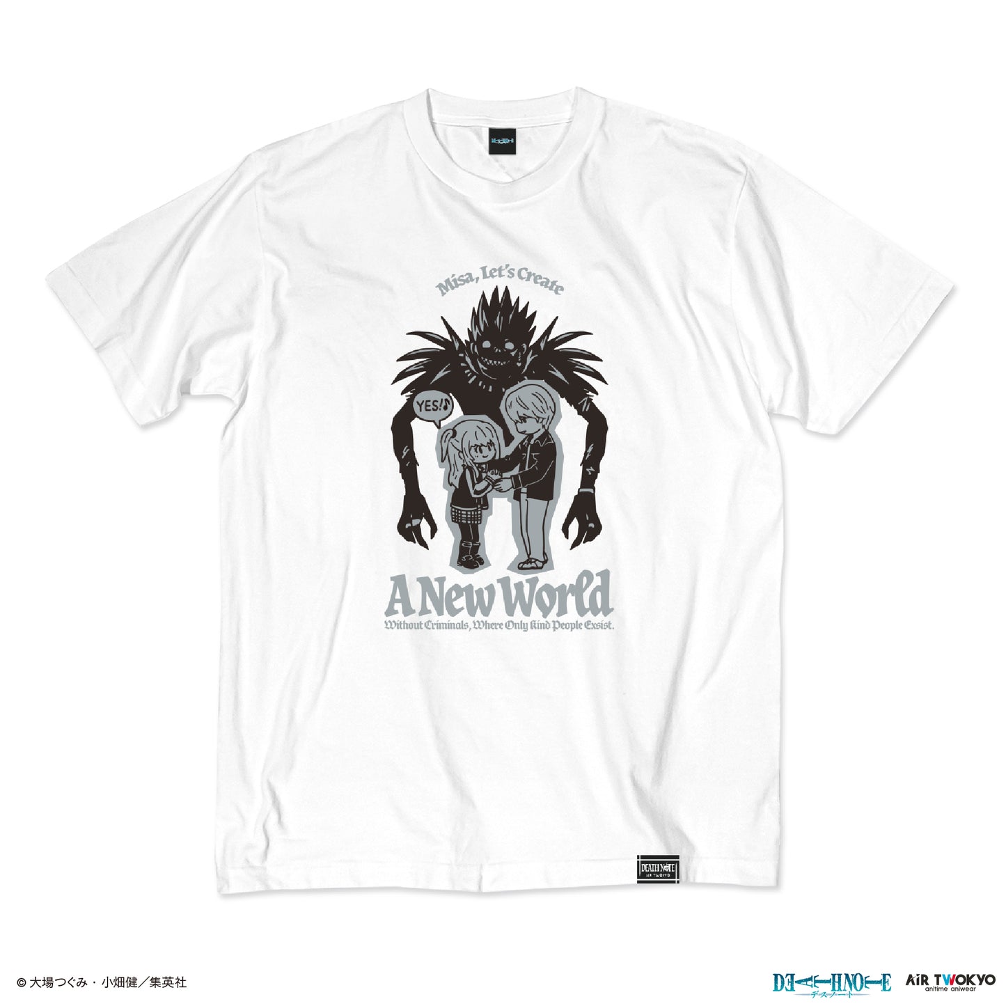 『DEATH NOTE』 第１弾 シーンイラストTシャツ 7（夜神月＆弥海砂＆リューク）