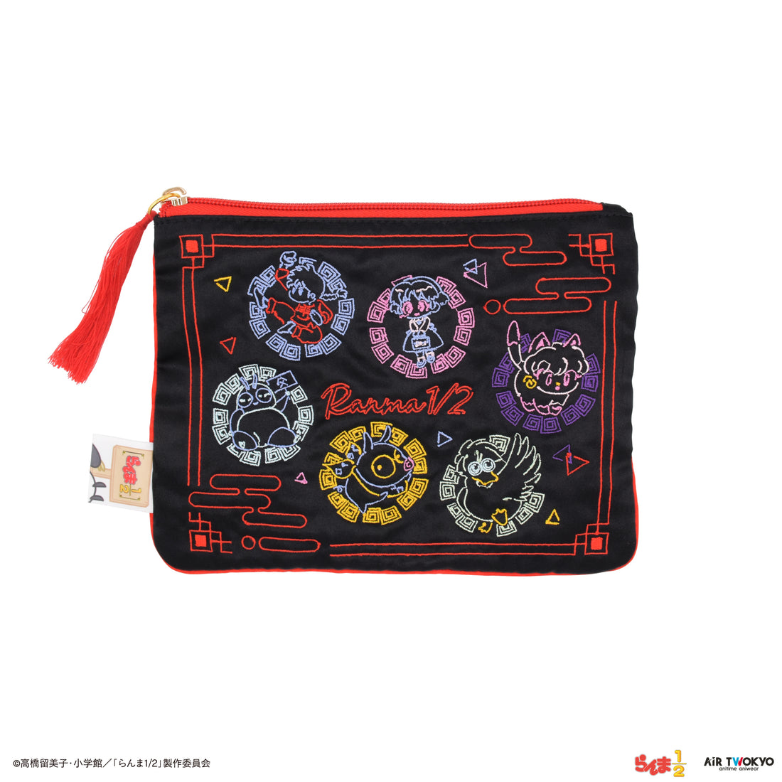 TVアニメ「らんま1/2」第１弾 サテンポーチ