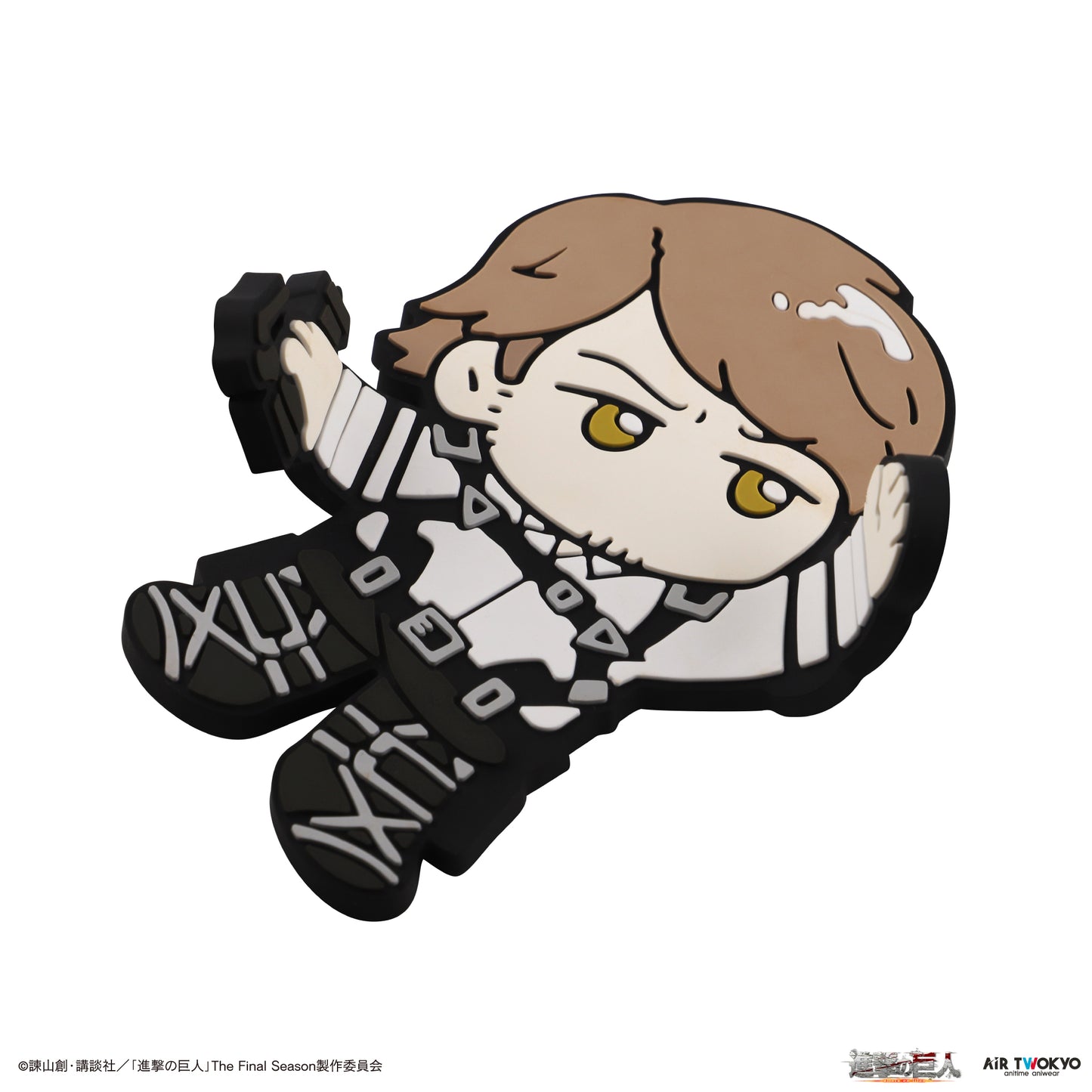 "Attack on Titan" The Final Season "Hug me‼" Rubber Magnet Hook