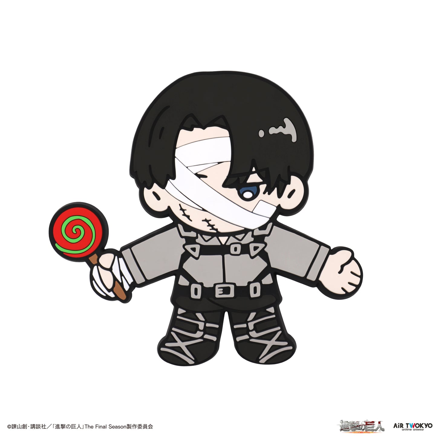 "Attack on Titan" The Final Season Vol. 2 "Hug me‼" Rubber Magnet Hook