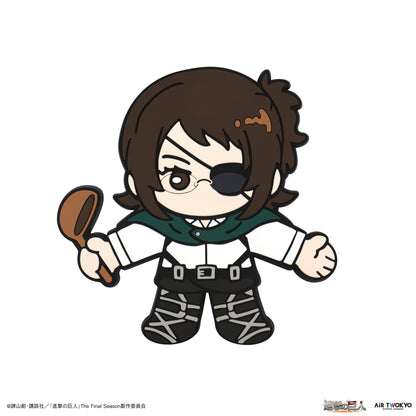 "Attack on Titan" The Final Season Vol. 2 "Hug me‼" Rubber Magnet Hook