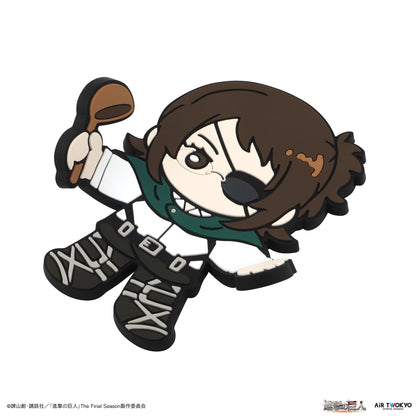 "Attack on Titan" The Final Season Vol. 2 "Hug me‼" Rubber Magnet Hook