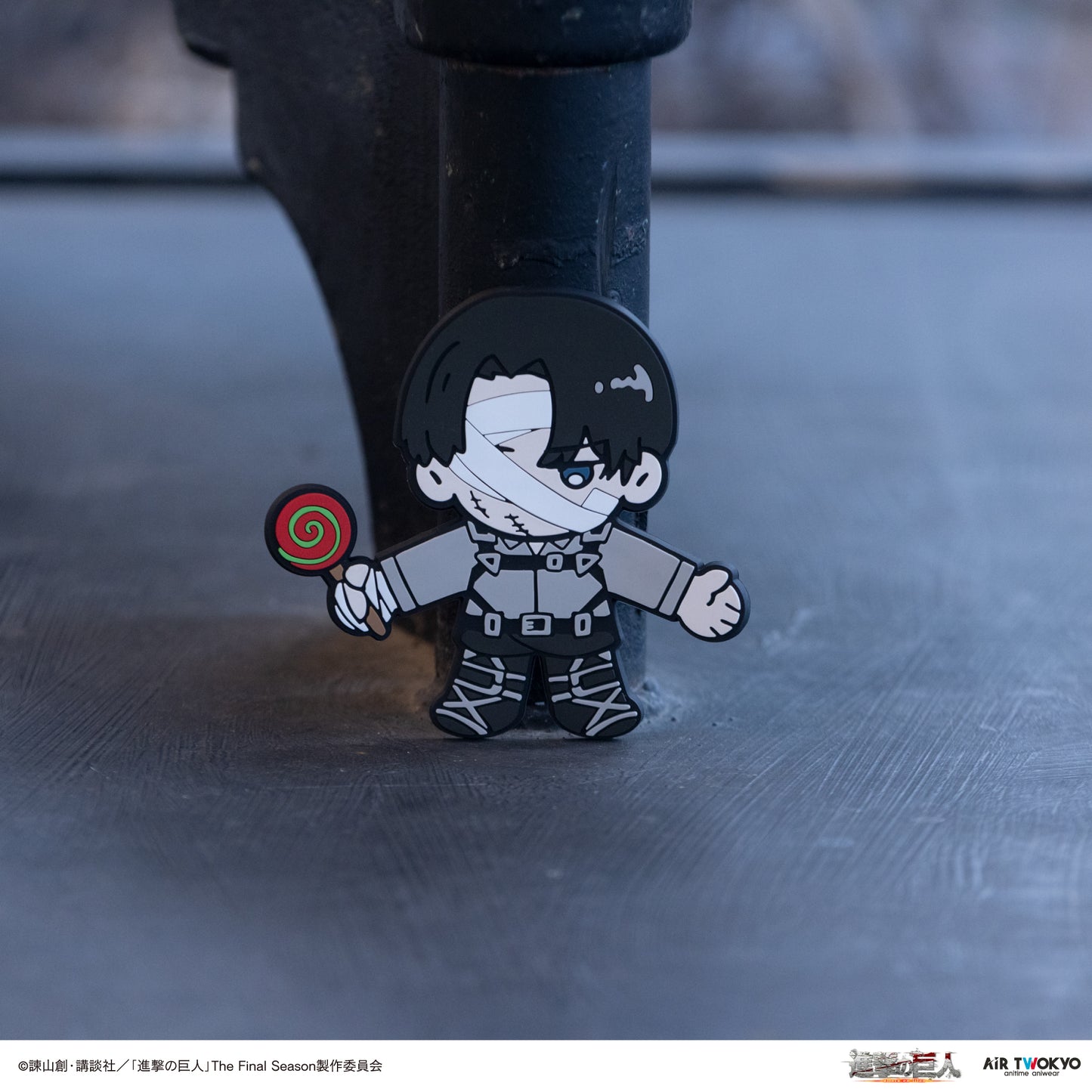 "Attack on Titan" The Final Season Vol. 2 "Hug me‼" Rubber Magnet Hook