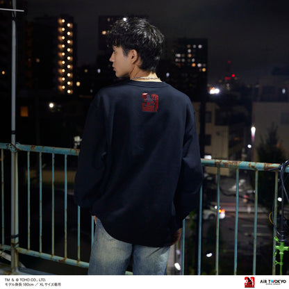 『ゴジラVSデストロイア』30周年 シーンイラストスウェット 2（バーニングゴジラ）