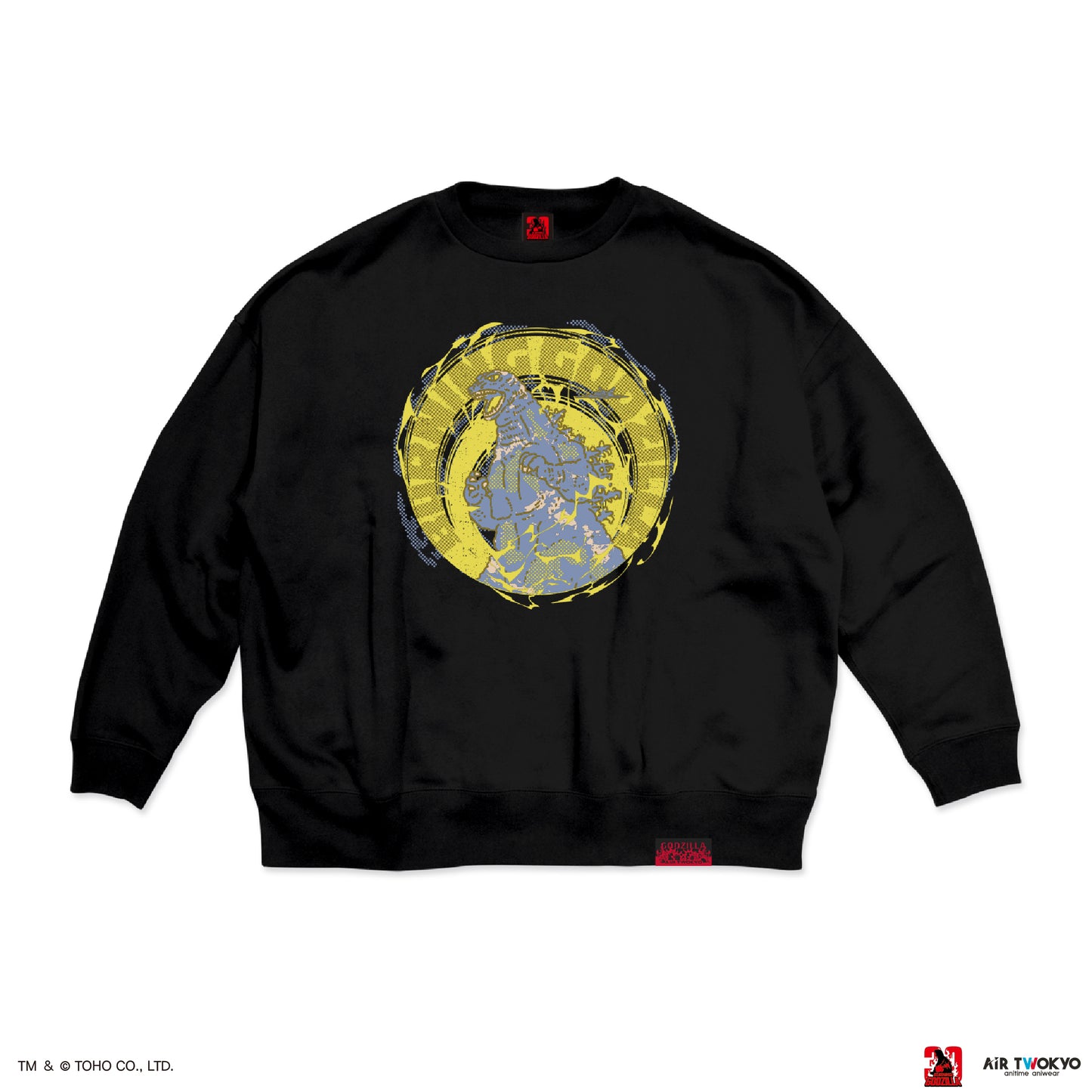 『ゴジラVSデストロイア』30周年 シーンイラストスウェット 2（バーニングゴジラ）